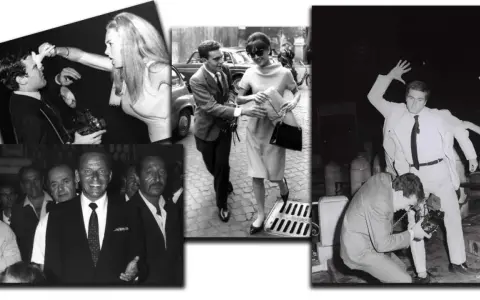 Un fotografo dei vip immortala Audrey Hepburn, Frank Sinatra e altri personaggi famosi in momenti rubati.